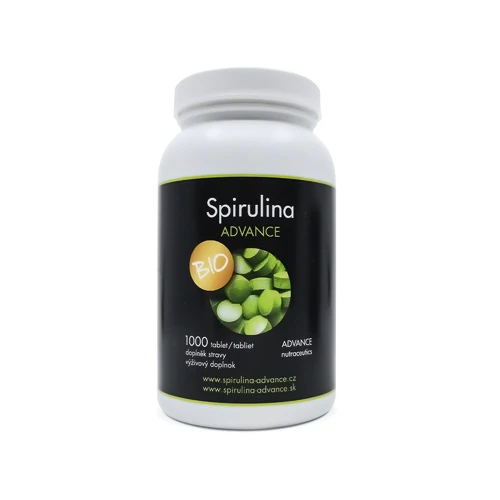 Comprimés de spiruline biologique.