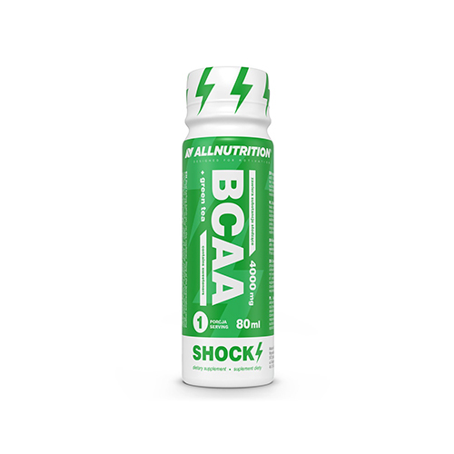 BCAA + zeleni čaj translates to BCAA + thé vert in French.
