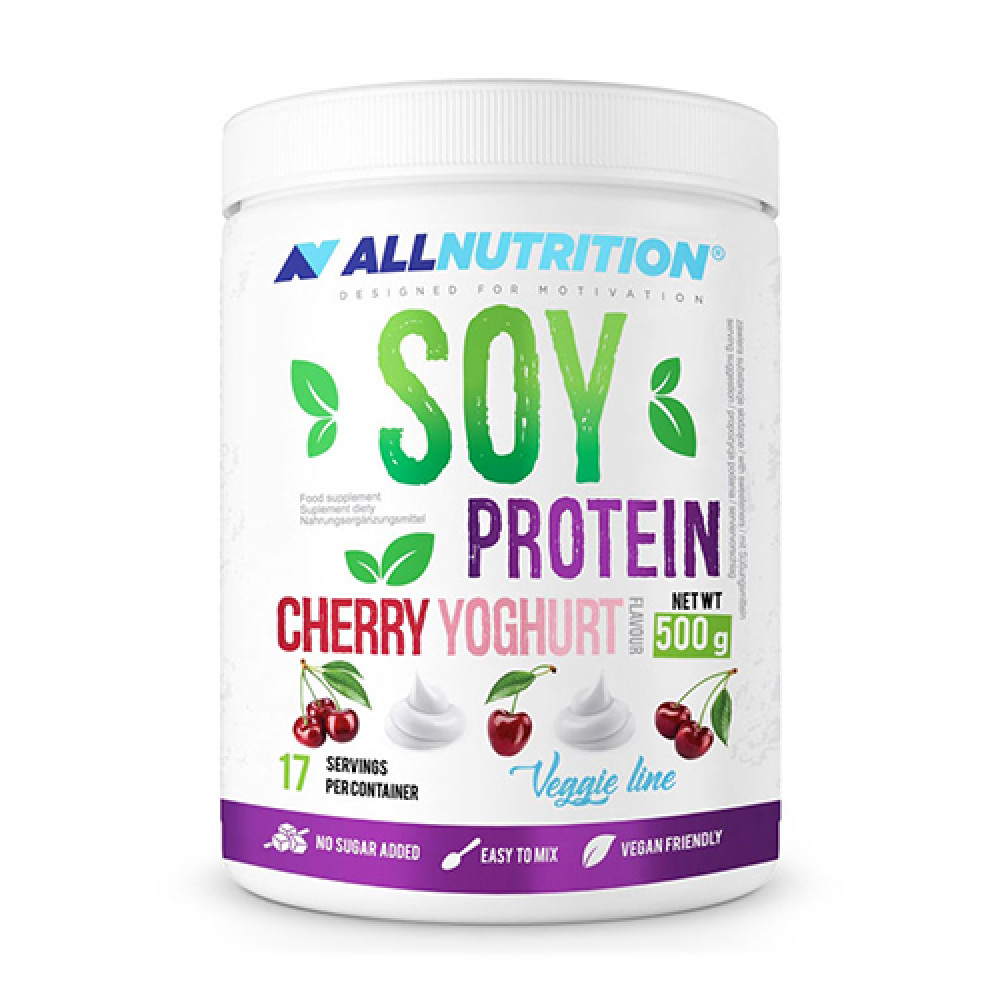 Protéine de soja – cerises et yaourt, 500 g 