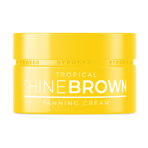 Shine brown crème bronzante - Tropical, 190 ml