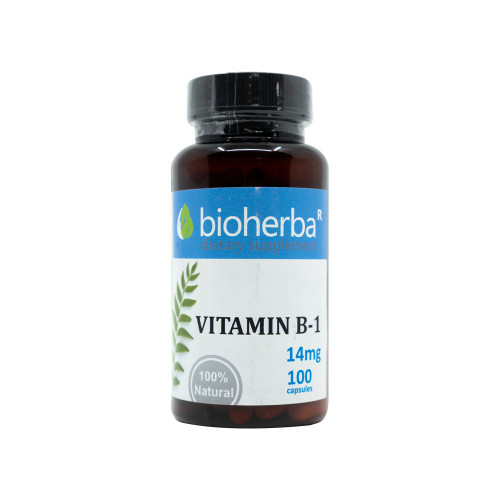 Vitamine B1 (thiamine) 14 mg, 100 gélules