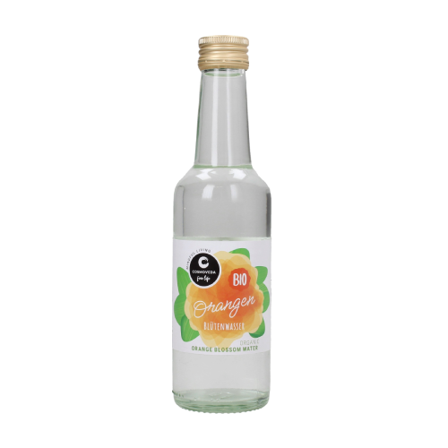 Eau de fleurs d'oranger.