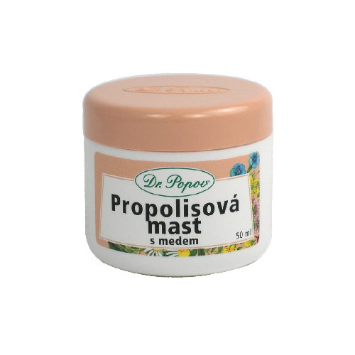Pommade de propolis au miel.
