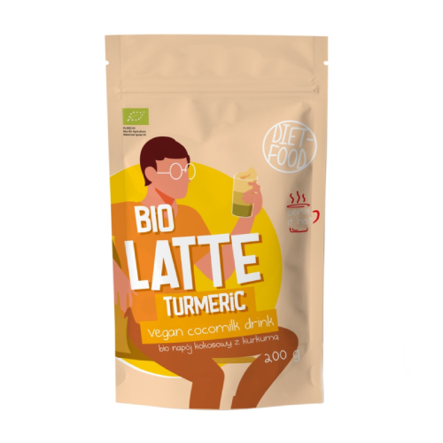 Boisson (latte) de curcuma BIO en poudre