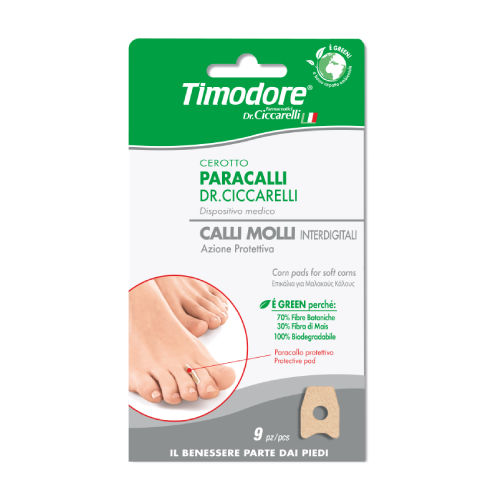 Patch de protection pour les cors de bois entre les orteils, 9 pièces