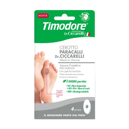 Pansement pour adoucir la peau dure.