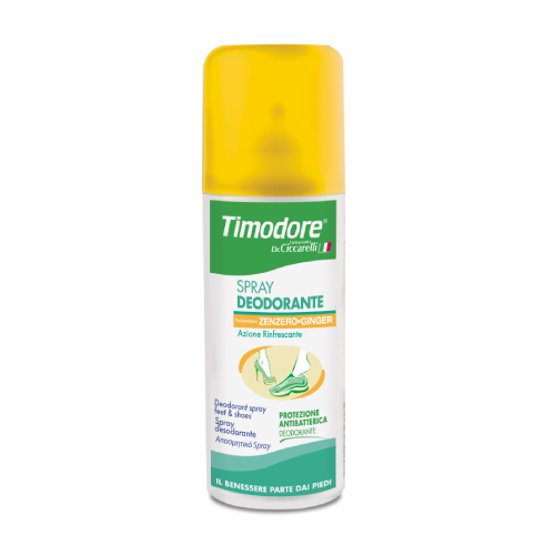 Déodorant au gingembre pour les pieds.