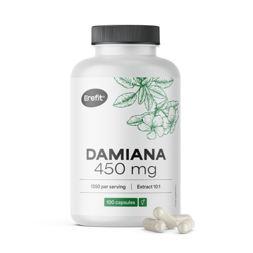 Damiana 450 mg - extrait 10:1