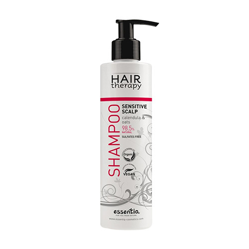Shampooing naturel pour cuir chevelu sensible.