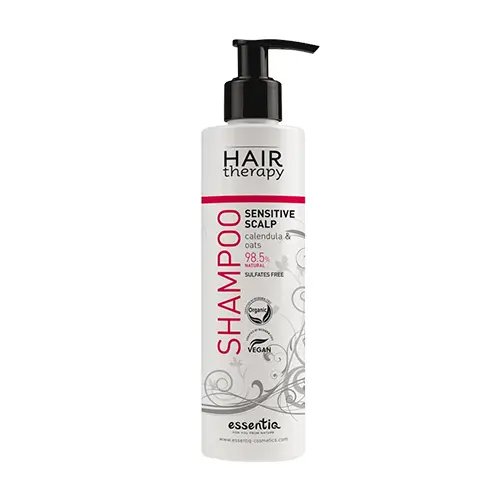 Shampooing naturel pour cuir chevelu sensible.