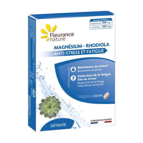 comprimés de magnésium et de rhodiola