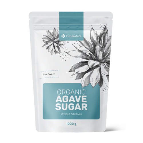 Sucre d'agave BIO en poudre, 1000 g