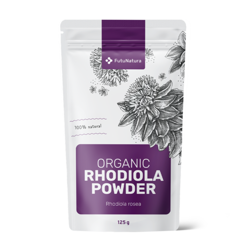 Racine de Rhodiola BIO en poudre, 125 g