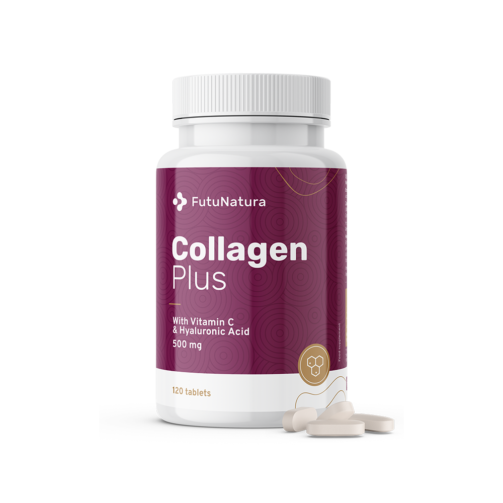 Collagène + vitamine C + acide hyaluronique.