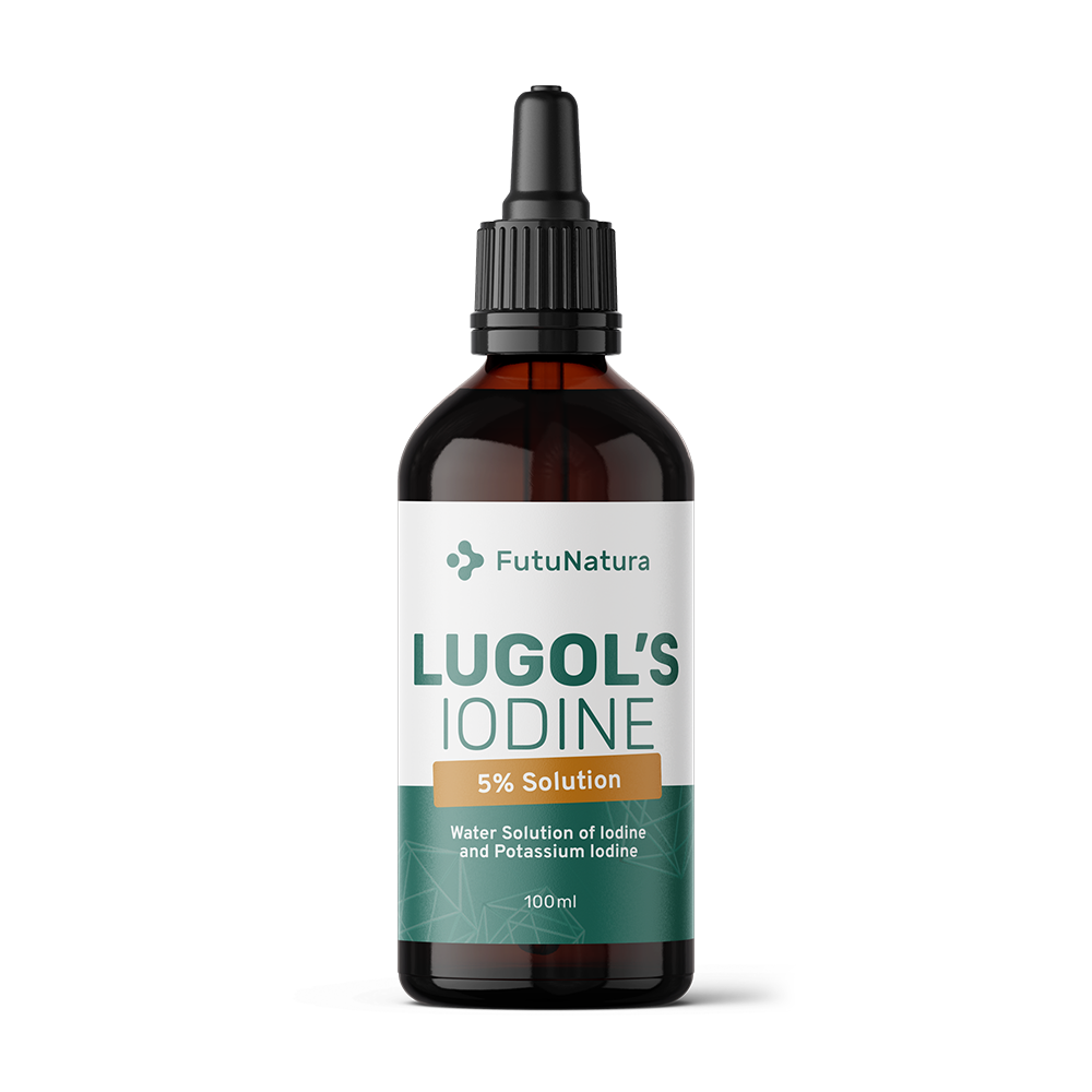 Solution de Lugol 5 %.