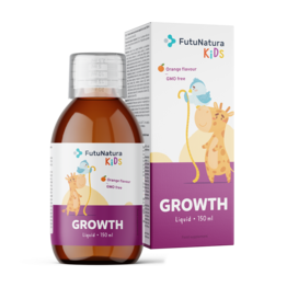 GROWTH – Complément alimentaire liquide pour enfants pour la période de croissance, 150 ml