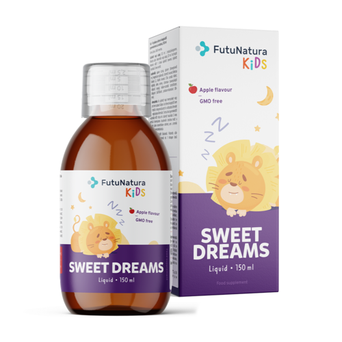 Sweet Dreams – Complément alimentaire liquide pour enfants pour le sommeil, 150 ml
