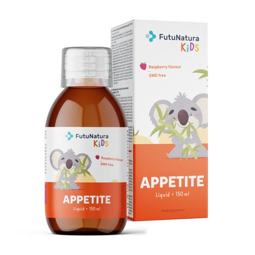APPETITE – Complément alimentaire liquide pour enfants pour l'appétit, 150 ml