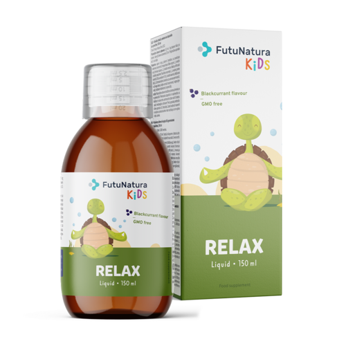 Relax – Complément alimentaire liquide pour enfants pour la relaxation, 150 ml