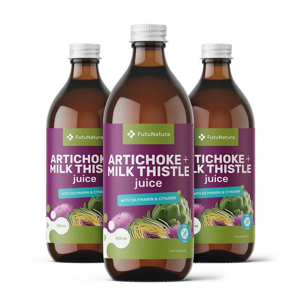  Jus d'artichaut et de chardon-marie