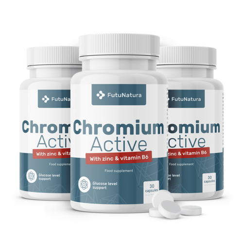 3x Chrome Active, ensemble 90 gélules 