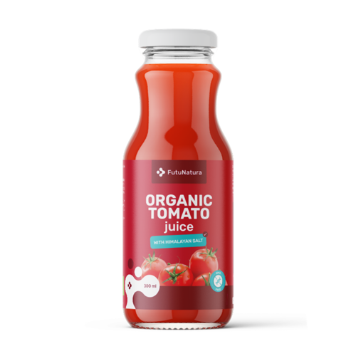 Jus de tomate BIO au sel de l'Himalaya, 300 ml