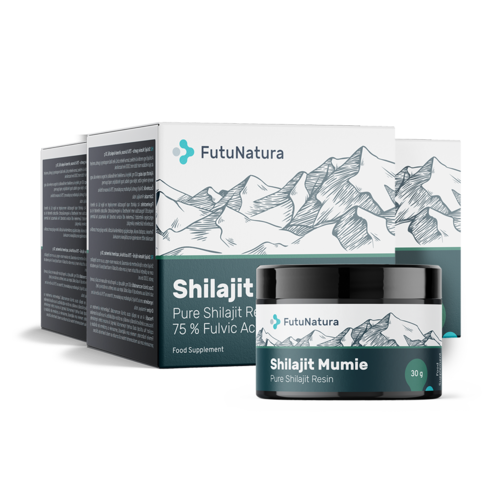 3x Shilajit Mumie résine – 75 % d'acide fulvique, ensemble 90 g