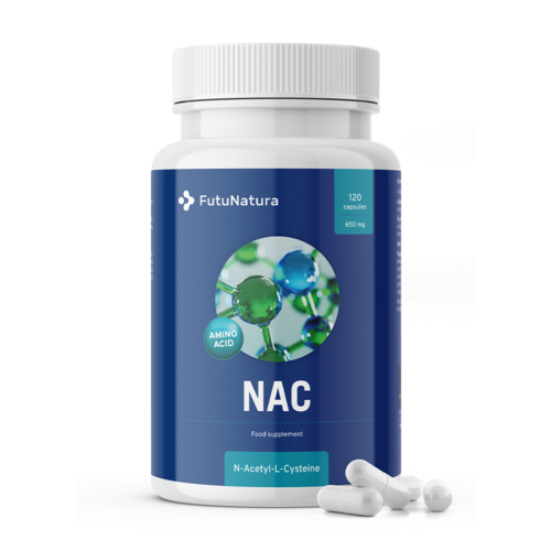 NAC 650 mg, 120 gélules