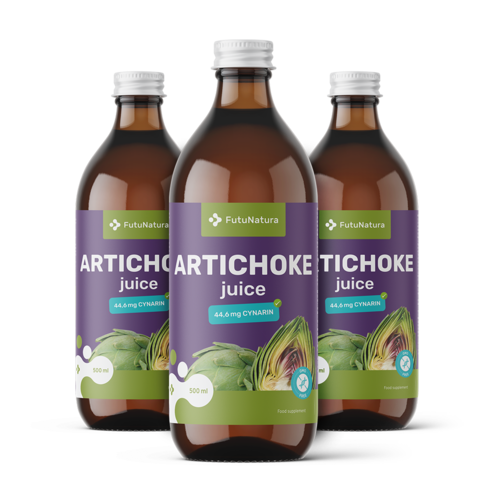 3x Jus d'artichaut, ensemble 1500 ml