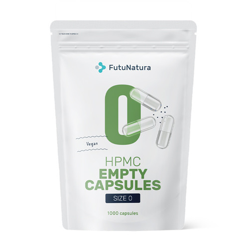 Capsules végétaliennes HPMC, taille 0