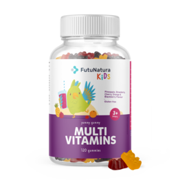MULTI VITAMINS – Gummies multivitaminés pour enfants, 120 gummies