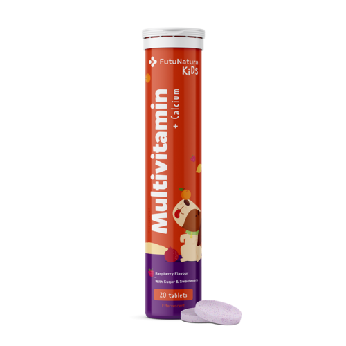 Multivitamines pour enfants – comprimés effervescents, 20 comprimés effervescents