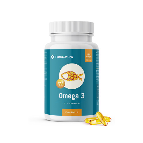 Capsules d'oméga 3.