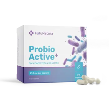 Probio Active PLUS - Saccharomyces boulardii 250 mg in capsules.