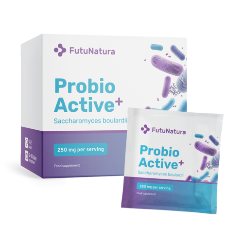 Probio Active PLUS - Saccharomyces boulardii 250 mg, 10 sachets