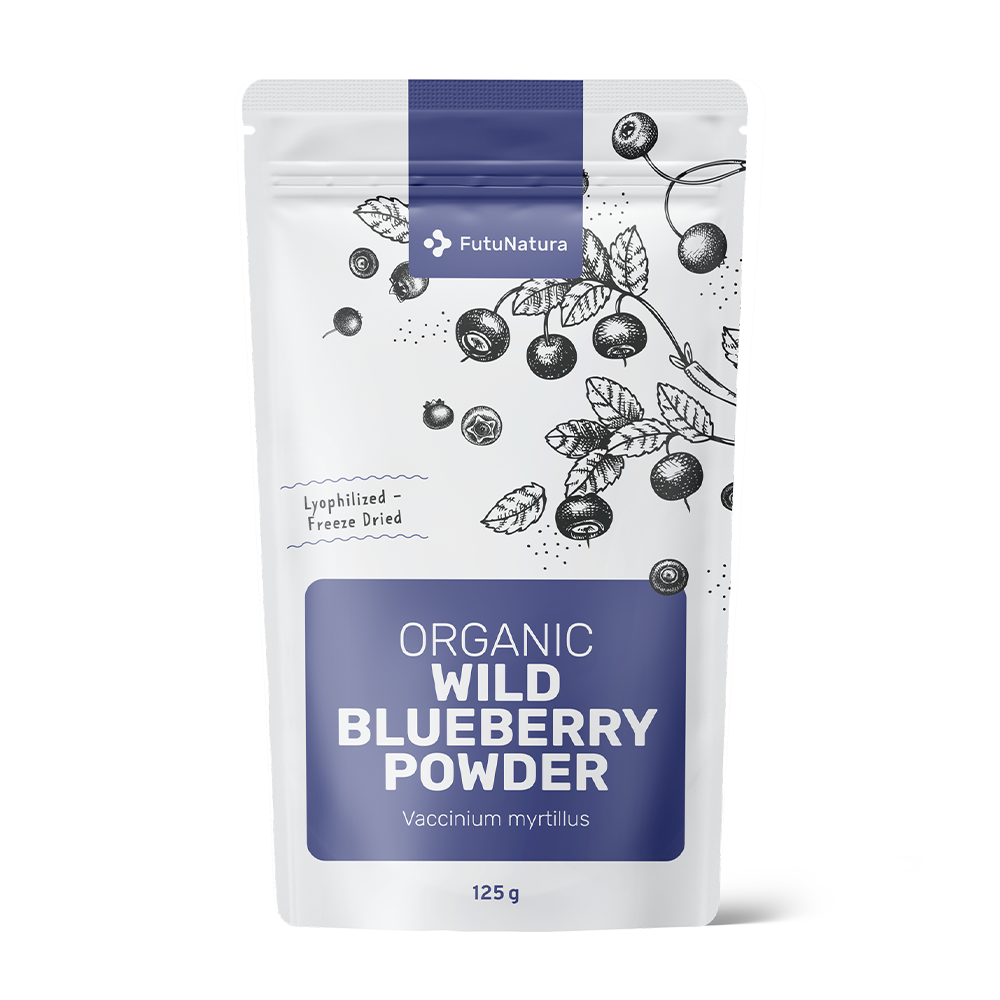 Poudre de myrtilles sauvages BIO