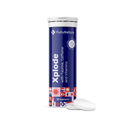 Xplode - comprimés effervescents, 10 comprimés effervescents