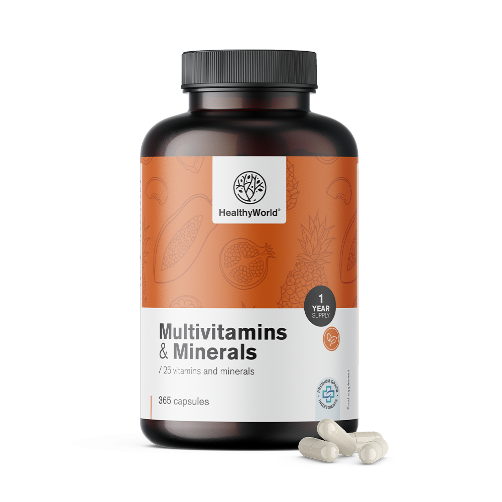 Les multivitamines et les multiminéraux