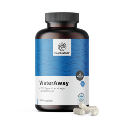 WaterAway - gélules draineur rétention d'eau, 180 gélules