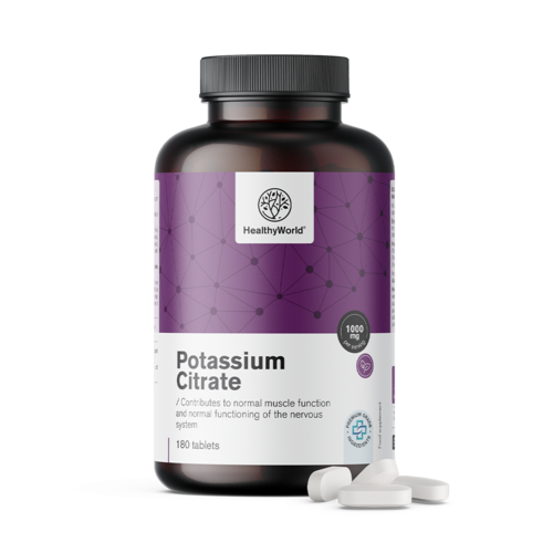 Citrate de potassium 1000 mg, 180 comprimés