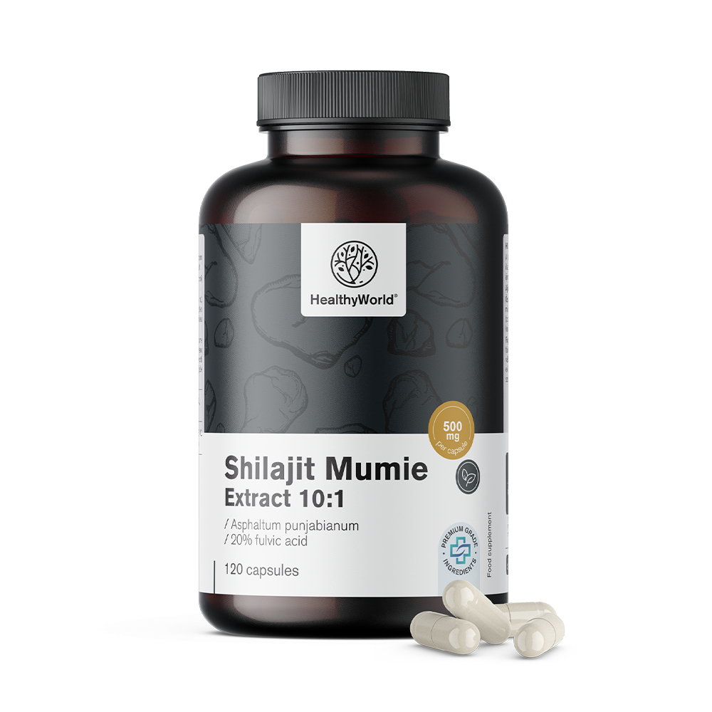Shilajit Mumie 10:1 en gélules