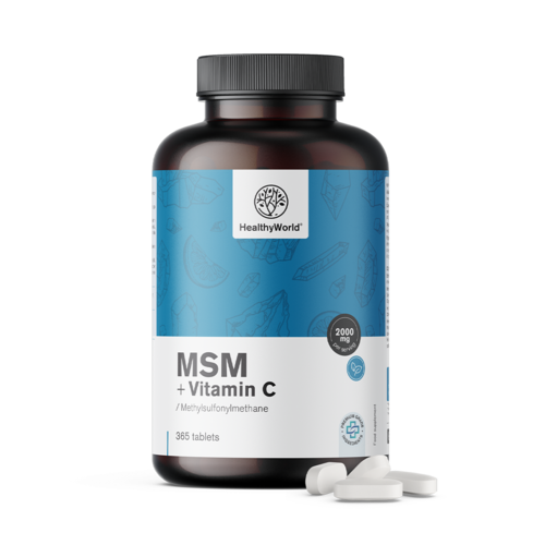 MSM 2000 mg - avec vitamine C