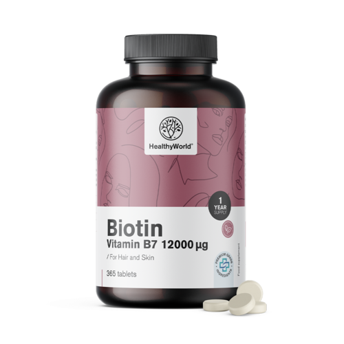 Biotine 12000 µg en comprimés