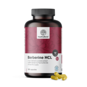 Berbérine HCL 500 mg, 180 gélules