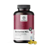 Berbérine HCL 500 mg, 180 gélules