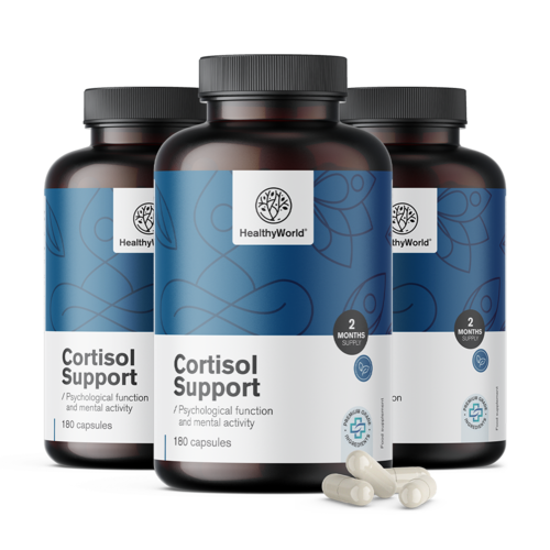 3x Cortisol Support, ensemble 540 gélules