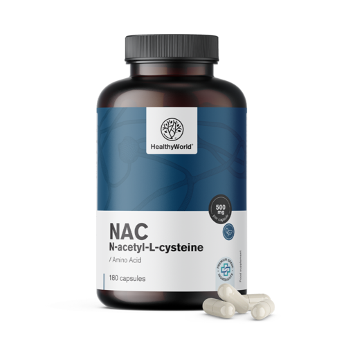 NAC 500 mg, 180 gélules