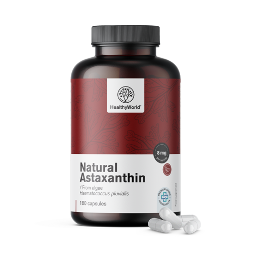 Astaxanthine naturelle 160 mg, 180 gélules