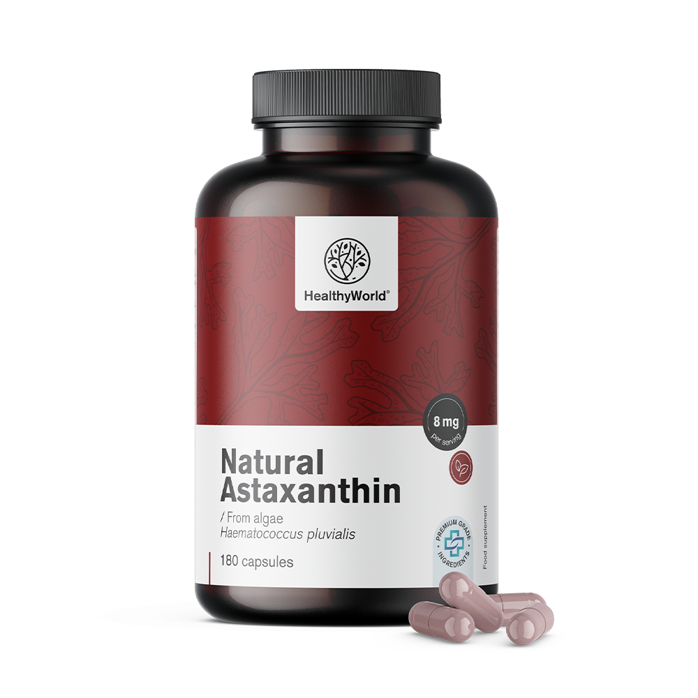 Astaxanthine naturel 8 mg en gélules