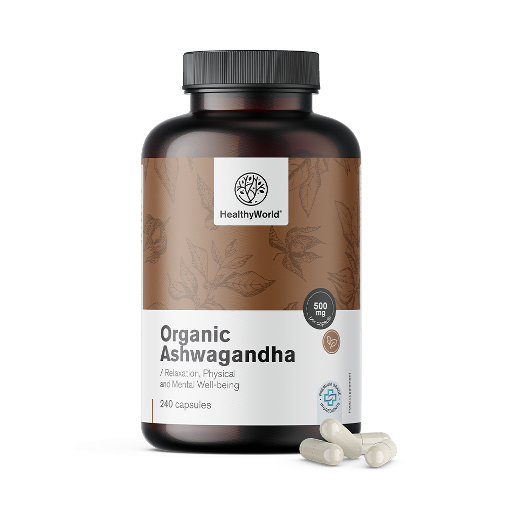 Ashwagandha BIO 500 mg en gélules